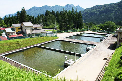 坂本浄水場の画像