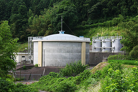 滝ノ入浄水場の画像
