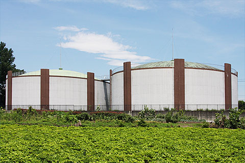 西郷原配水池の画像