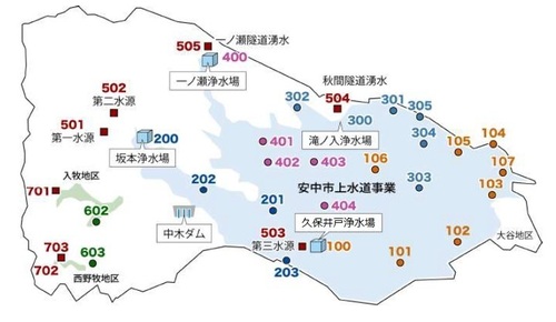 水質検査地点の画像