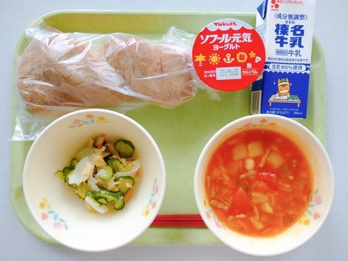 6月9日の給食