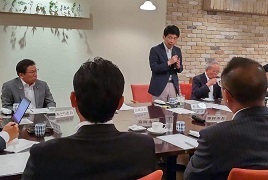 令和5年6月27日（火曜日）知事と県市長会12市長との朝の会