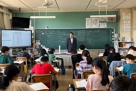 令和5年6月29日（木曜日）磯部小学校訪問