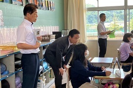 令和5年6月29日（木曜日）磯部小学校訪問