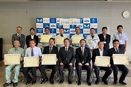 令和5年度安中市優良工事表彰式