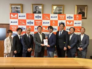 安中ロータリークラブ入学支援事業　学用品目録贈呈式