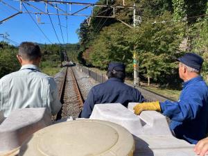 10月18日トロッコ列車試験運行.jpg